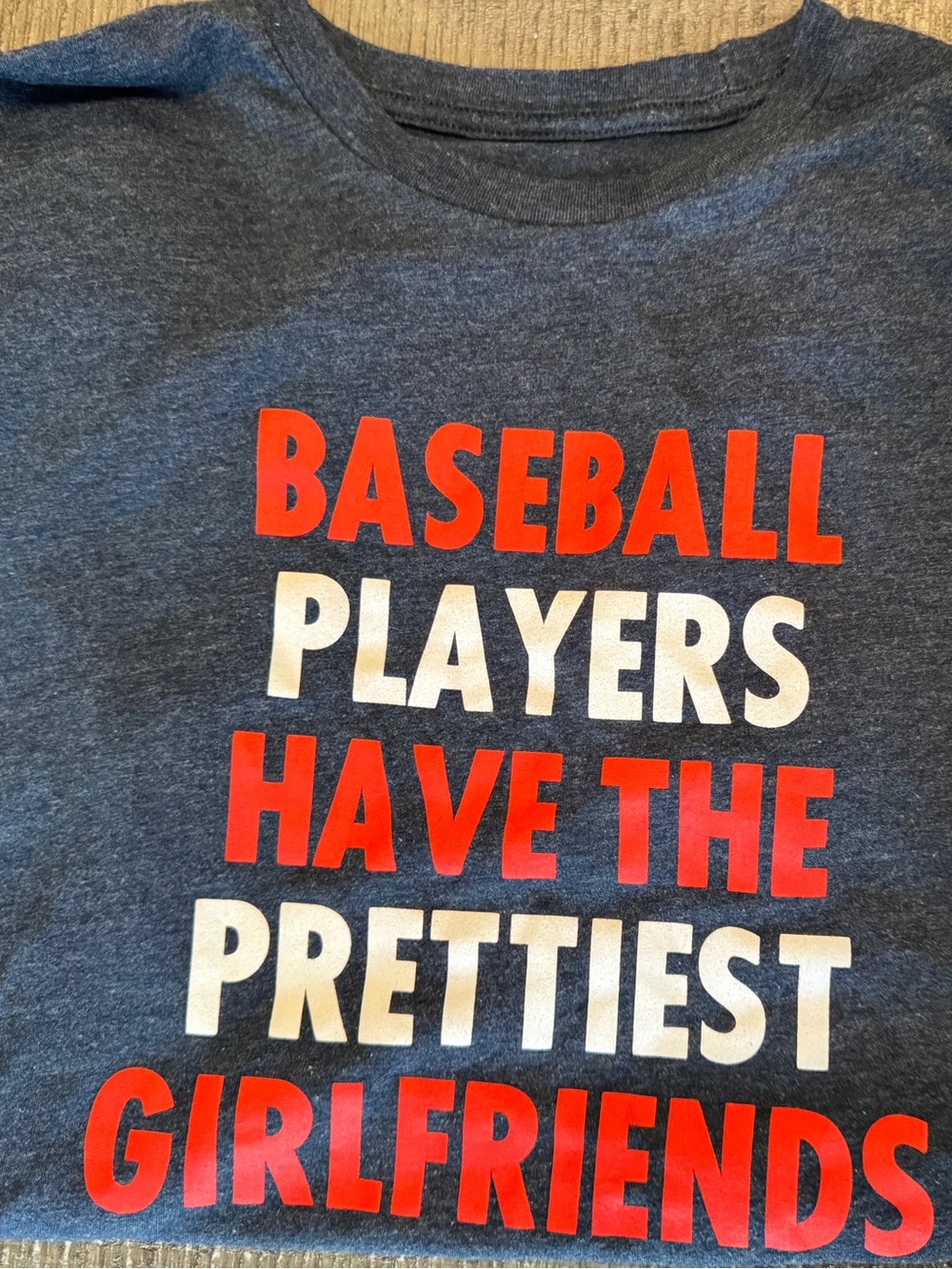 Boys B 101 Baseball Players Have The Prettiest Girlfriends Graphic Tee -